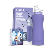 32oz. Matte Periwinkle Stainless Steel Bottle Starter Kit